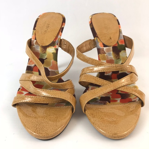 Ann Marino Women's Straps Heel Sandals Size 7M - Picture 3 of 8